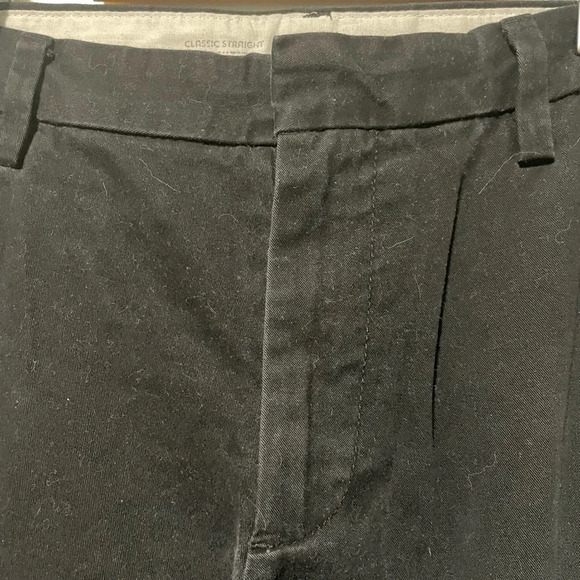 Old Navy Classic Straight Black  Pants - 32x32 - Picture 3 of 10